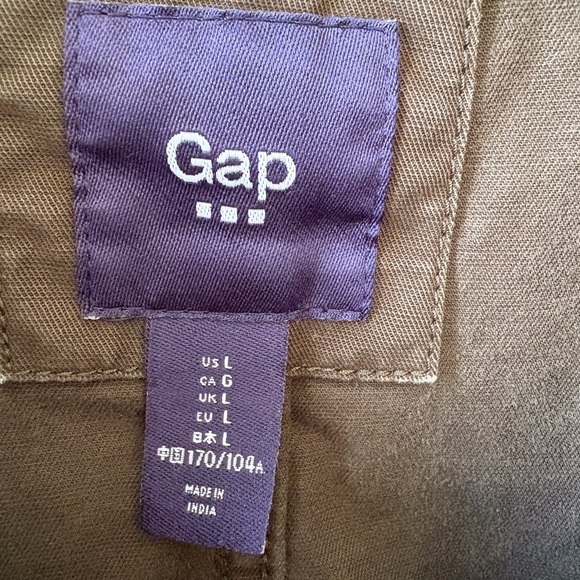 Gap Army Green Military Style Jacket Size L
Pockets Drawstring Grunge Utility - Picture 2 of 13